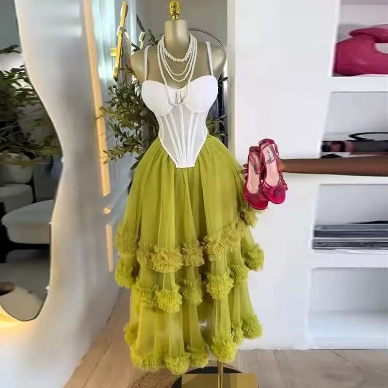 ชุดเดรสผู้หญิง เสื้อทูนิคครอปท - Crop Top Crochet บทวิจารณ์และราคา