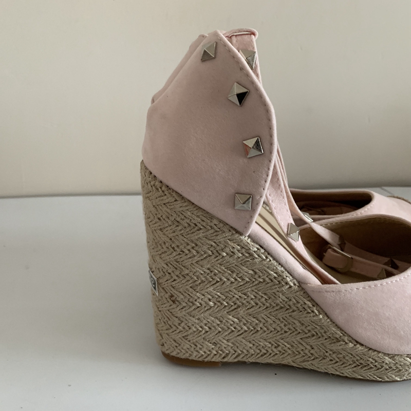 รองเท้าส้นตึกแบบสานสำหรับผู้หญ - Wedge Espadrille Women บทวิจารณ์และราคา