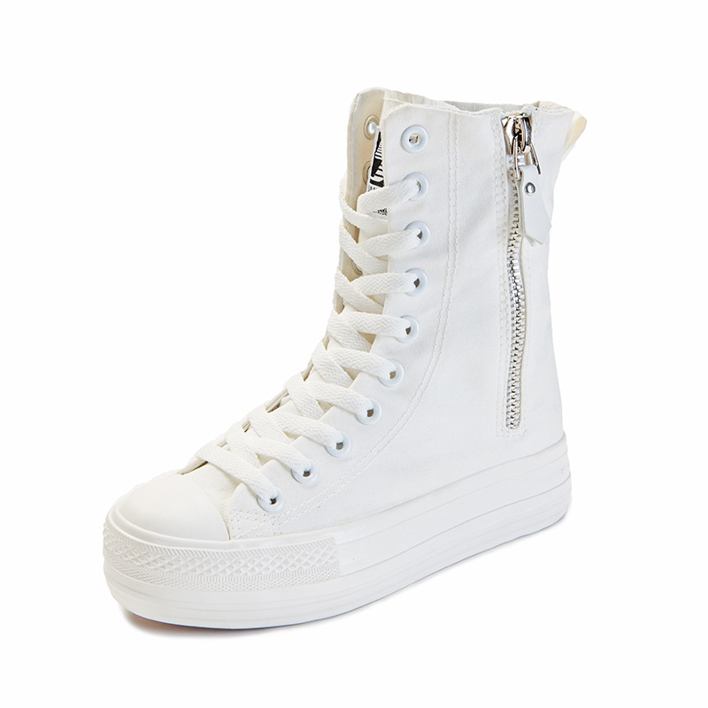 รองเท้าผ้าใบผู้หญิงแบบหุ้มข้อส - Wedge Espadrille Women บทวิจารณ์และราคา