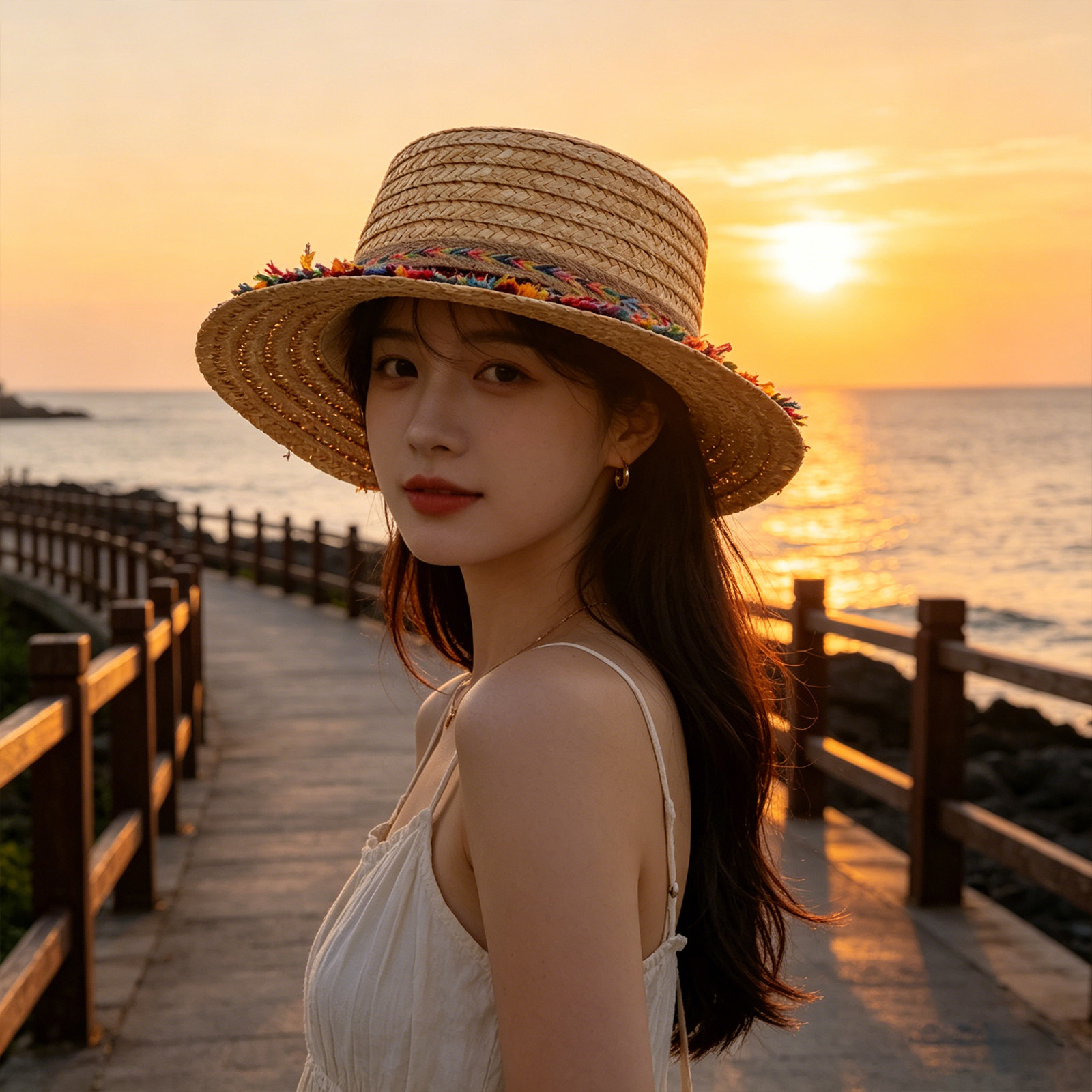 หมวกฟางชายหาด สีคากี สำหรับวัน - Hat Floppy Wide บทวิจารณ์และราคา