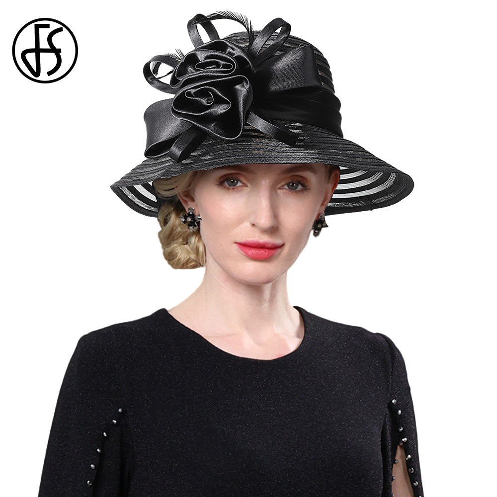 หมวกแฟชั่น FS สีดำแดง ทรงฟลอปป - Hat Floppy Wide บทวิจารณ์และราคา